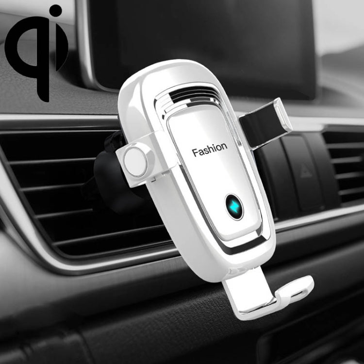 S19 15W Gravity Car Phone Wireless Charging Stand, S19 Blue, S19 Black, S19 White