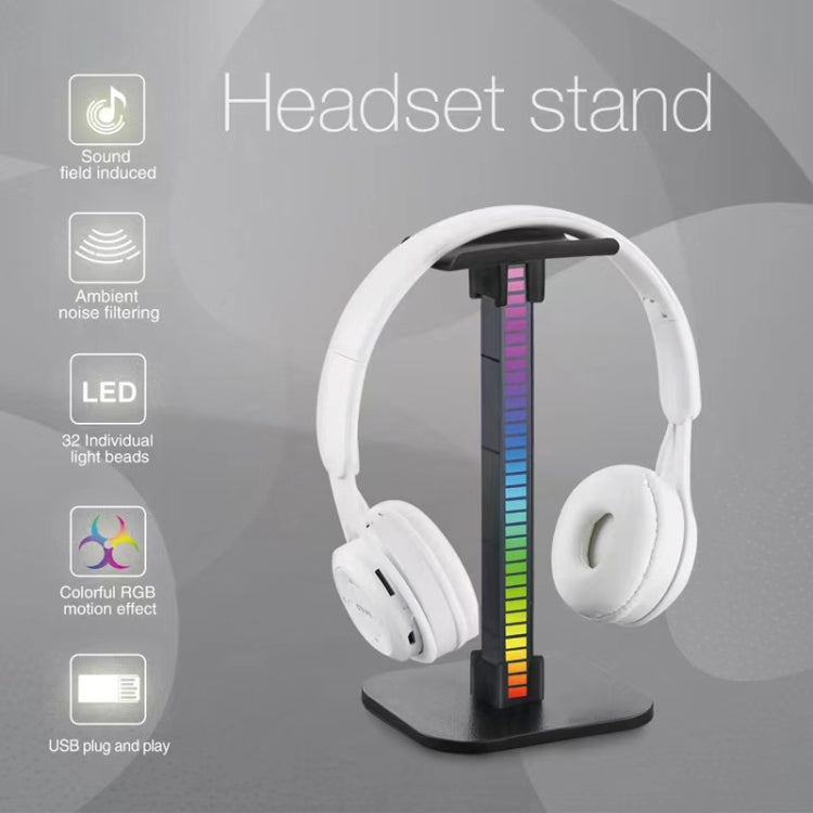 Ajazz Detachable RGB Glowing Game Headset Stand USB Pickup Lamp, Style:, RGB Model, Pickup Model