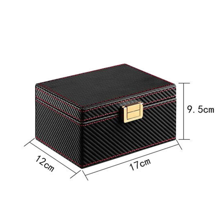 RFID Signal Shielding Box Car Key Anti-demagnetization Cell Phone Box, Carbon Fiber