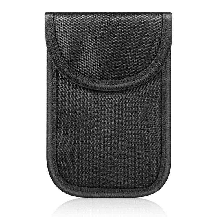 Double Buckle Car Key Signal Shielding Bag Anti-Magnetic RFID Card Case, Double Buckle