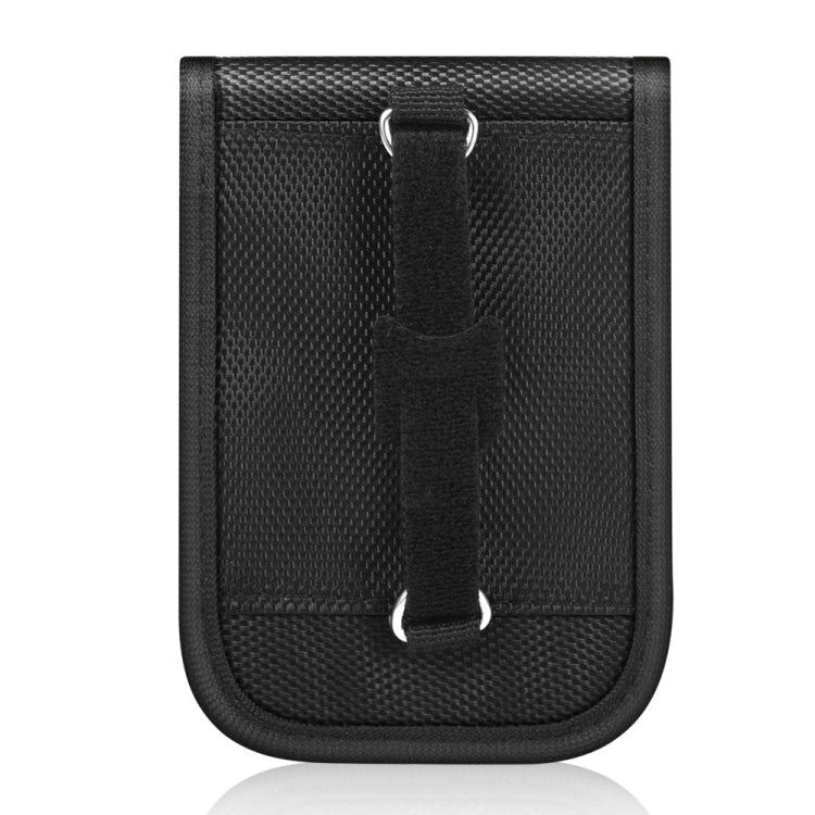 Double Buckle Car Key Signal Shielding Bag Anti-Magnetic RFID Card Case, Double Buckle