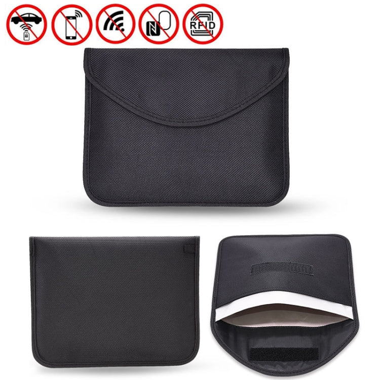 Cell Phone Tablet Signal Shielding Bag RFID Anti-Radiation Case, 23.5 x 18cm