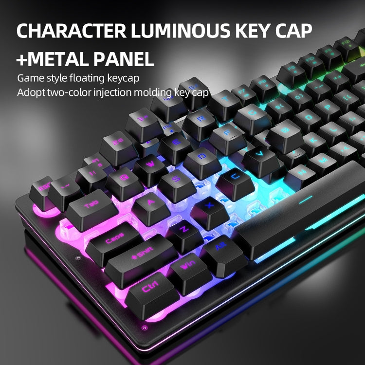 Attack Shark T3RGB RGB Luminous Wireless Keyboard And Mouse Set, Attack Shark T3 Black, Attack Shark T3 White