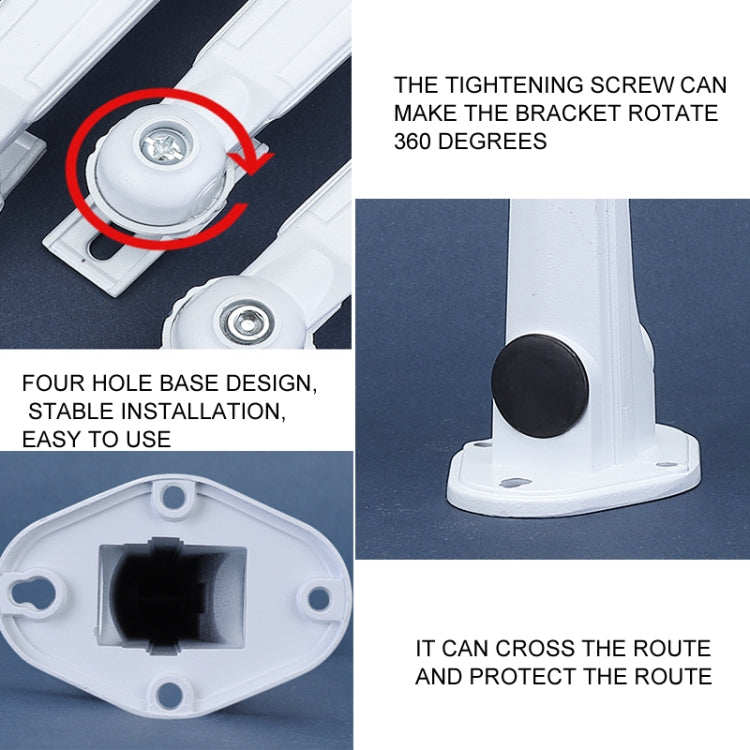 For Hikvision Security Camera 3pcs Aluminum Mounting Bracket, For Hikvision