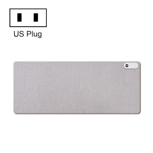 150W  80x33cm Heated Mouse Pad Digital Display Adjustable Hand Warmer Desk Pad, 110V US Plug  Gray, 110V  US Plug Black, 220V EU Plug Black, 220V EU Plug Gray
