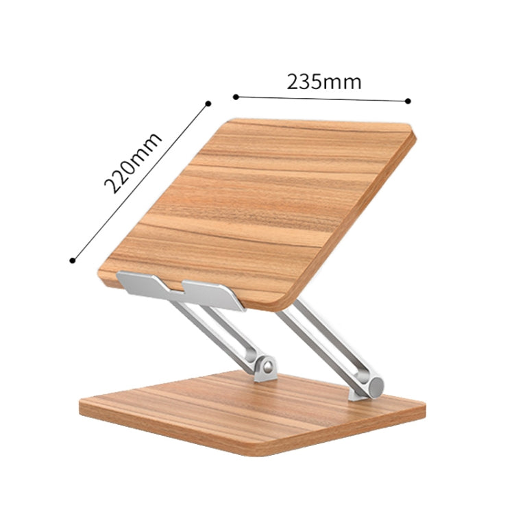 AP-2DP Desktop Liftable Wooden Tablet Laptop Support Stand, AP-2DP