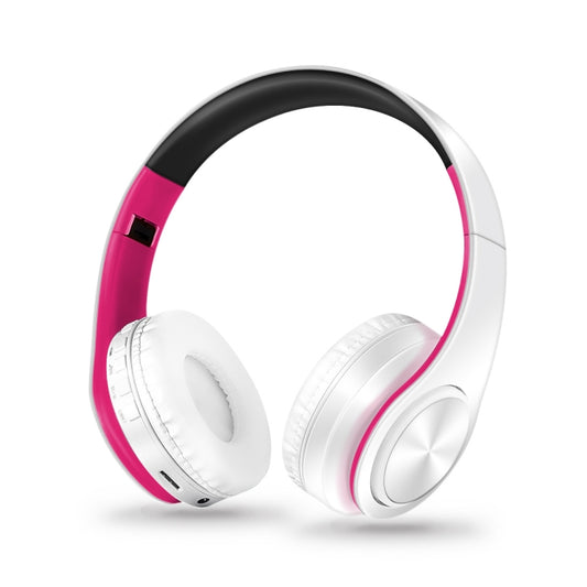 LPT660 Bluetooth Wireless Headset HIFI Stereo Sports Headphones, LPT660 (White Pink), LPT660 (White Gold), LPT660 (Black+Green), LPT660 (White Rose Gold), LPT660 (Black Orange), LPT660 (Black Pink), LPT660 (Black Gold), LPT660 (Black Rose Gold)��������...