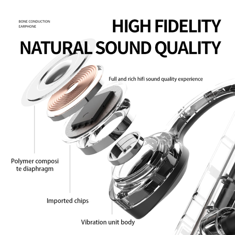 K69 Bluetooth Headset Sound Conduction Binoconic Business Sports Earphone, K69 Black, K69 Green, K69 Pink