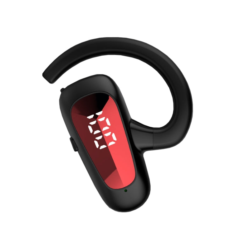 Bone Conduction Concepts Digital Display Stereo Bluetooth Earphones, Style:, Single Ear, Dual Ears With Charging Warehouse