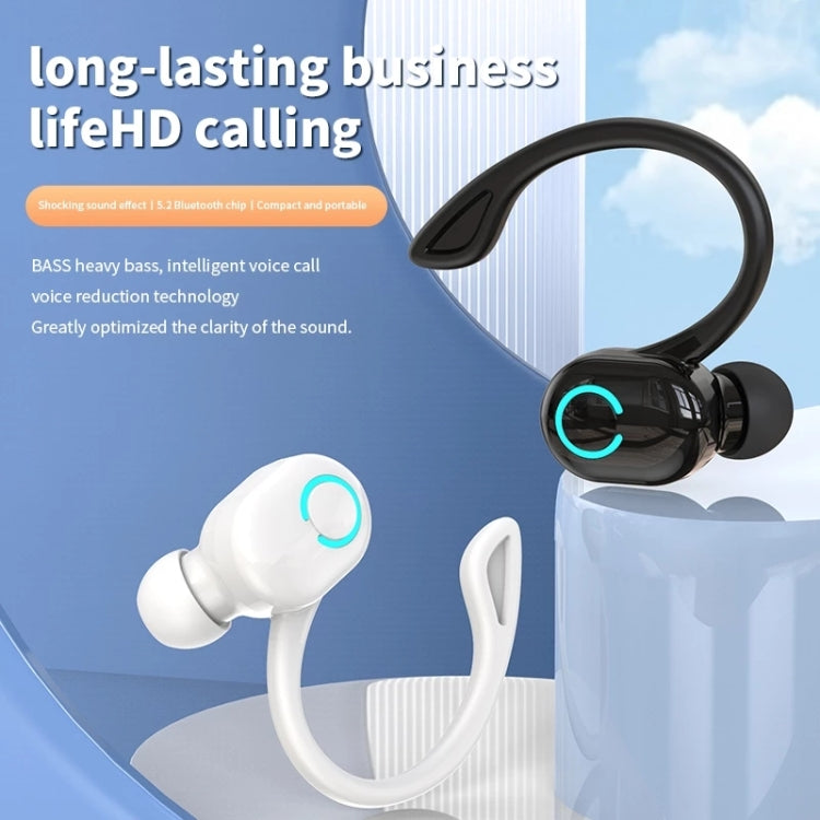 S10 Bluetooth Headset Business Model Hanging Ear Type Stereo Earphone, S10 Black, S10 White