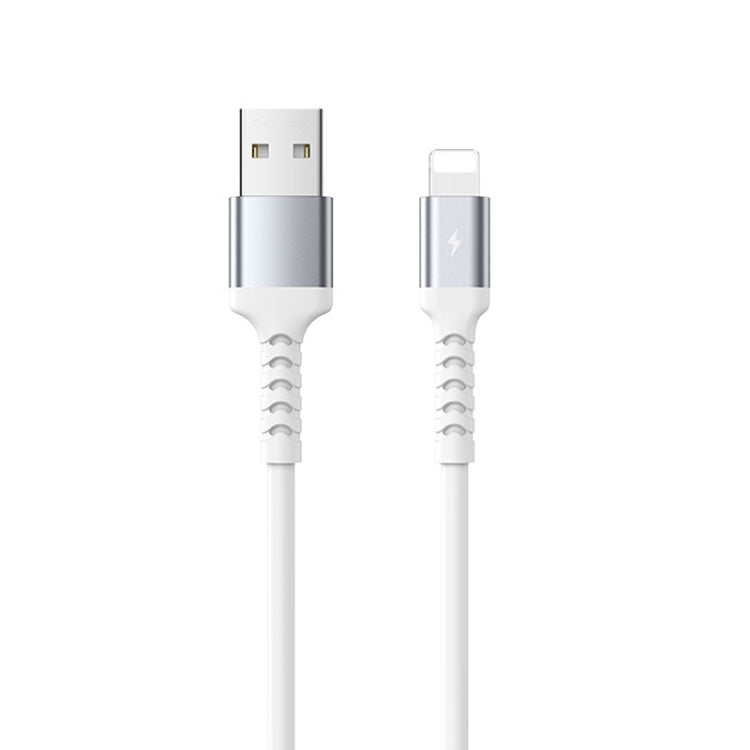 REMAX RC-C008 2.4A TPE Soft Anti-breakage Data Cable,Length 1m, USB To Micro USB, USB To 8 Pin, USB To  USB-C/Type-C