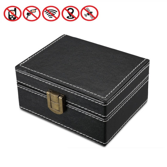 Car RFID Mobile Phone Signal Shielding Key Box, Size:, 11.5x9x6.2cm, 17x12.3x9.5cm