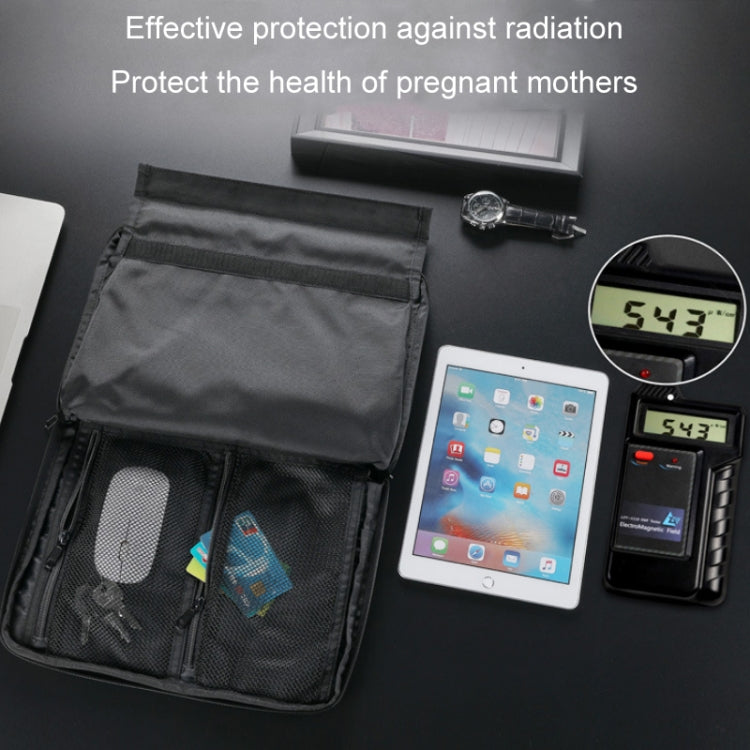 Anti-Location Tracking Anti-Radiation RFID Laptop Bag, 13 inch