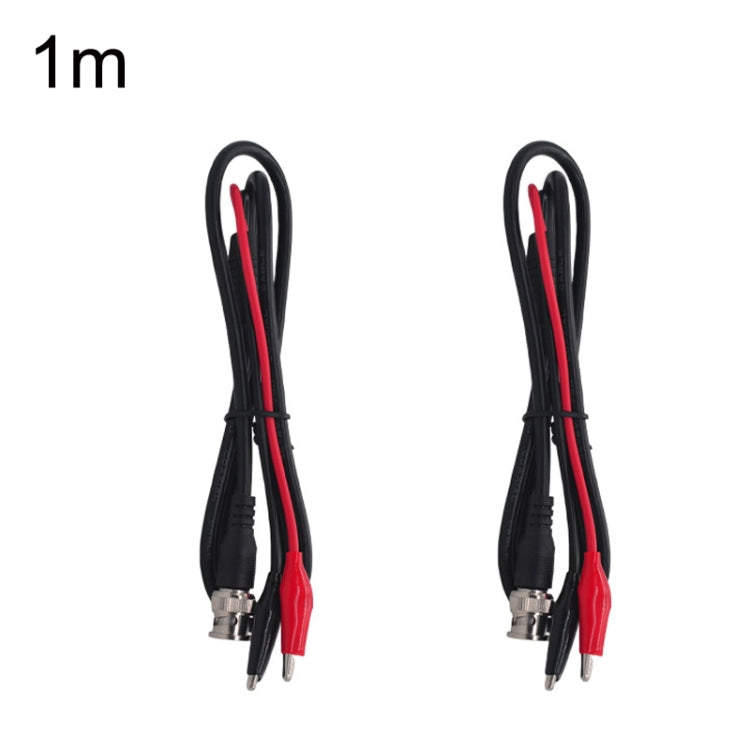 2pcs BNC To 2 x Crocodile Clips Double Head Coaxial Cable Video Cable, Length:, BNC To 2 x Crocodile Clips 0.5m, BNC To 2 x Crocodile Clips 1m, BNC To 2 x Crocodile Clips 1.5m, BNC To 2 x Crocodile Clips 2m, BNC To 2 x Crocodile Clips 3m