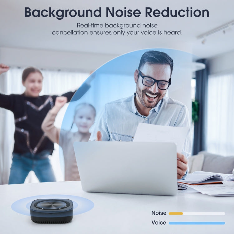 Dolphin520 Network Live Conference Full Microphone Noise-cancelling Pickup with Speaker, Dolphin520