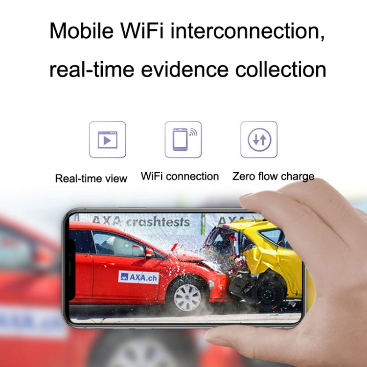 Hidden Driving Recorder WiFi Phone Connecting Car Parking Monitoring 1080P HD Recorder, M1, M8, M9