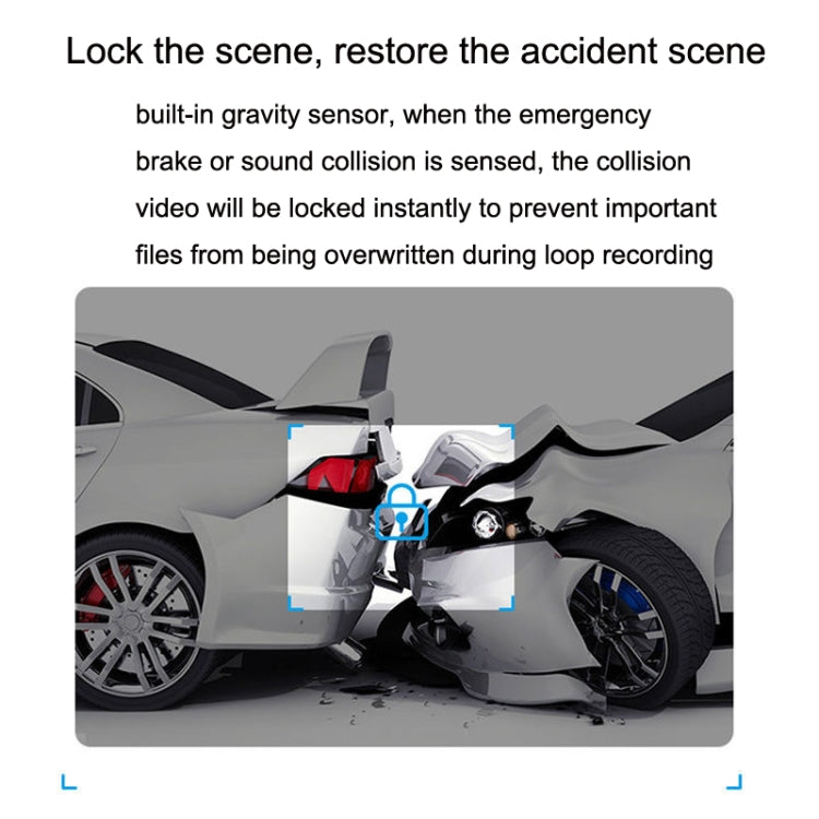 Hidden Driving Recorder WiFi Phone Connecting Car Parking Monitoring 1080P HD Recorder, M1, M8, M9