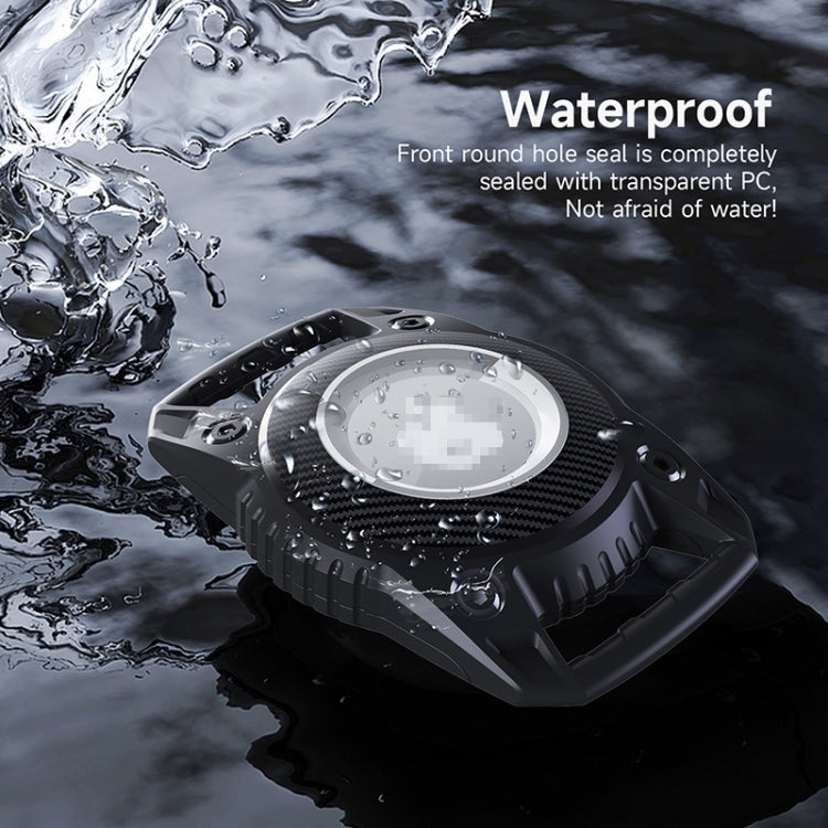 For AirTag Protective Case Three-proof All-inclusive IPX7 Waterproof Locator Cover, Black, Royal Blue, Dark Green, Purple, Red
