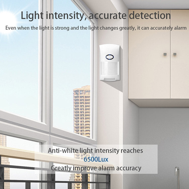 Tuya Smart App WiFi Infrared Alarm Smart Home Human Body Infrared Detector PIR, Infrared Detector PIR