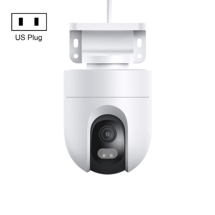 Original Xiaomi CW400 Outdoor Camera 2.5K Ultra HD Smart Full Color Night Vision IP66 Waterproof, US Plug, CW400