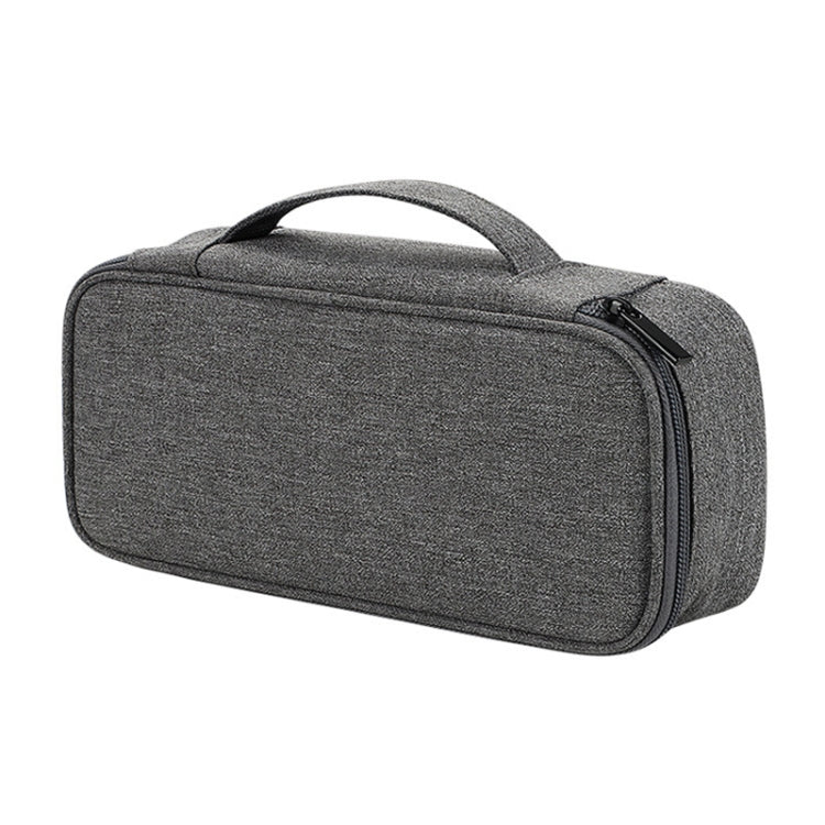 SM13 Multifunctional Digital Accessories Waterproof and Shock-absorbing Storage Bag, 25x6.5x12cm(Gray), 25x6.5x12cm(Dark Gray), 25x6.5x12cm(Navy Blue), 25x6.5x12cm(Pink), 25x6.5x12cm(Black)