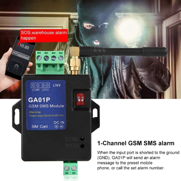 2G Version Mini Intelligent Power Off / Power Outage SMS Phone Alarm