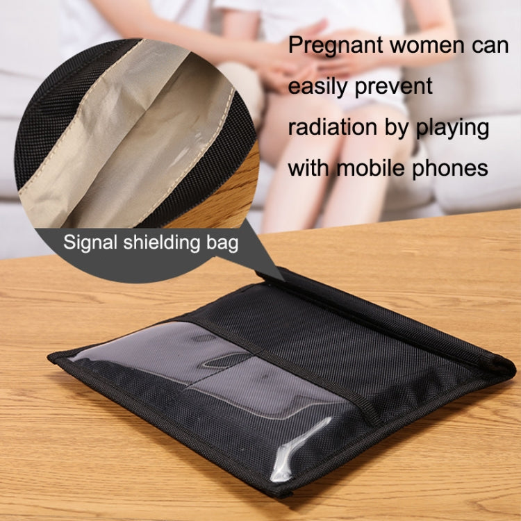 NJDNB-24 Notebook Signal Shielding Bag RFID Anti-theft Phone Cover Pregnant Women Radiation-proof, 25x28cm, 35x45cm