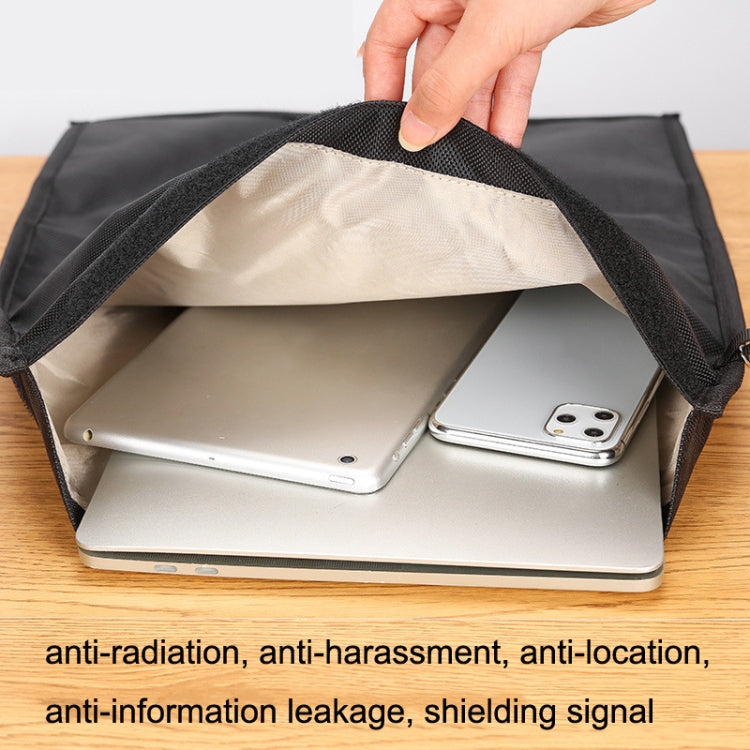 NJDNB-24 Notebook Signal Shielding Bag RFID Anti-theft Phone Cover Pregnant Women Radiation-proof, 25x28cm, 35x45cm