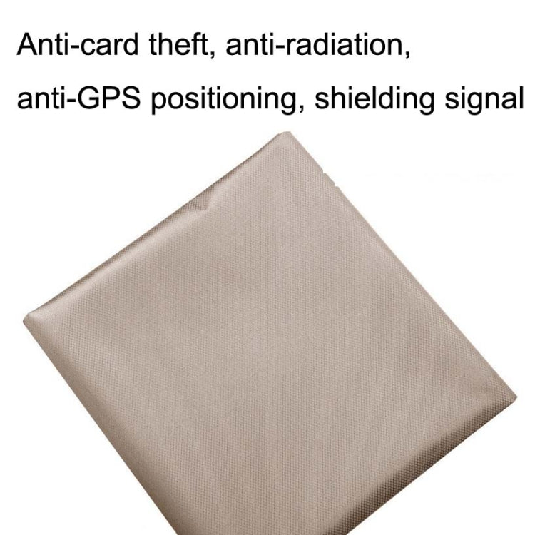 ZD-LG-008 Lingge Anti-radiation Signal Shielding Lining EMF / EMI / RF / RFID Soft Cloth, Size:, 0.5m, 1m, 2m, 3m, 4m, 5m