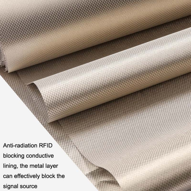 ZD-LG-008 Lingge Anti-radiation Signal Shielding Lining EMF / EMI / RF / RFID Soft Cloth, Size:, 0.5m, 1m, 2m, 3m, 4m, 5m