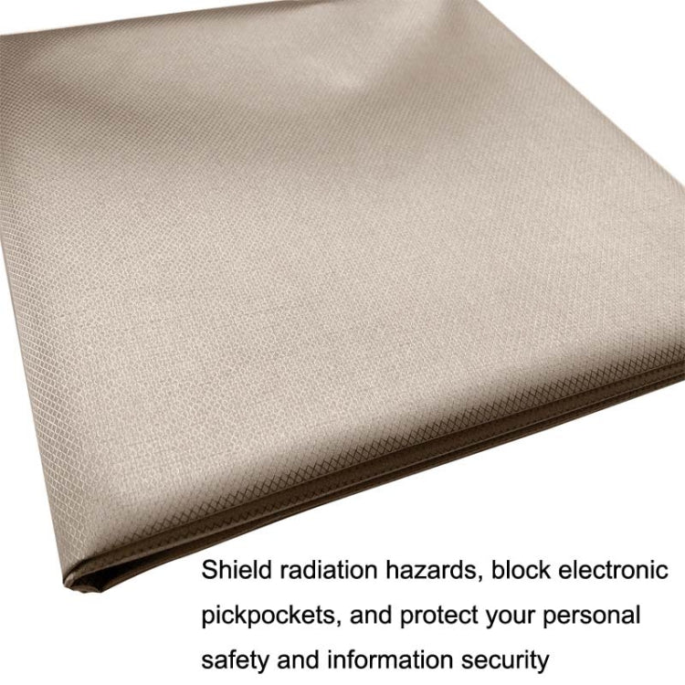 ZD-LG-008 Lingge Anti-radiation Signal Shielding Lining EMF / EMI / RF / RFID Soft Cloth, Size:, 0.5m, 1m, 2m, 3m, 4m, 5m