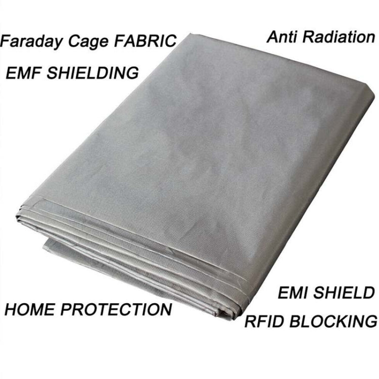 ZDY-1 Knitted Sterling Silver Fiber Silver Ion Soft Anti-radiation Fabric Antibacterial Mask Stretch Fabric, Size: 1 Square Meter, 1 Square Meter