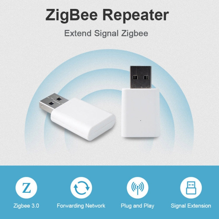 Tuya Zigbee Portable USB Wireless Smart Extender Signal Amplifier Repeater, Wireless Extender