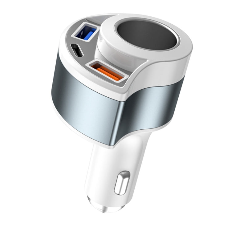 5V3A Cigarette Lighter PD Super Fast Charging Multifunctional Car Charger, 5V 3A Black, 5V 3A White