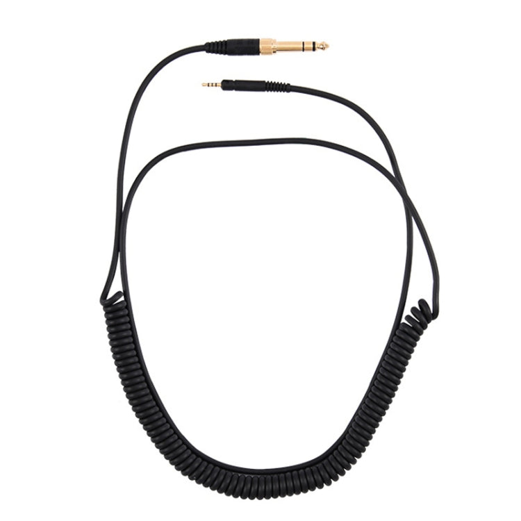 ZS0185 For Sennheiser HD598 / HD558 / HD518 / HD595 Earphone Spring Cable, Cable Length: 1.4m-3m, ZS0185