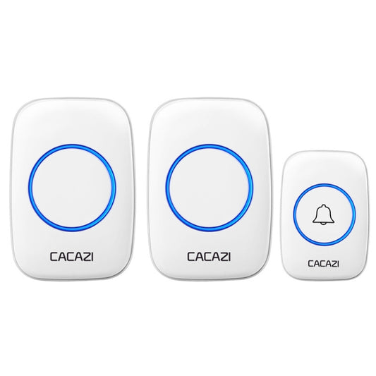 CACAZI A10DC 1 To 2 Battery Type Home Smart Waterproof Electronic Wireless Doorbell