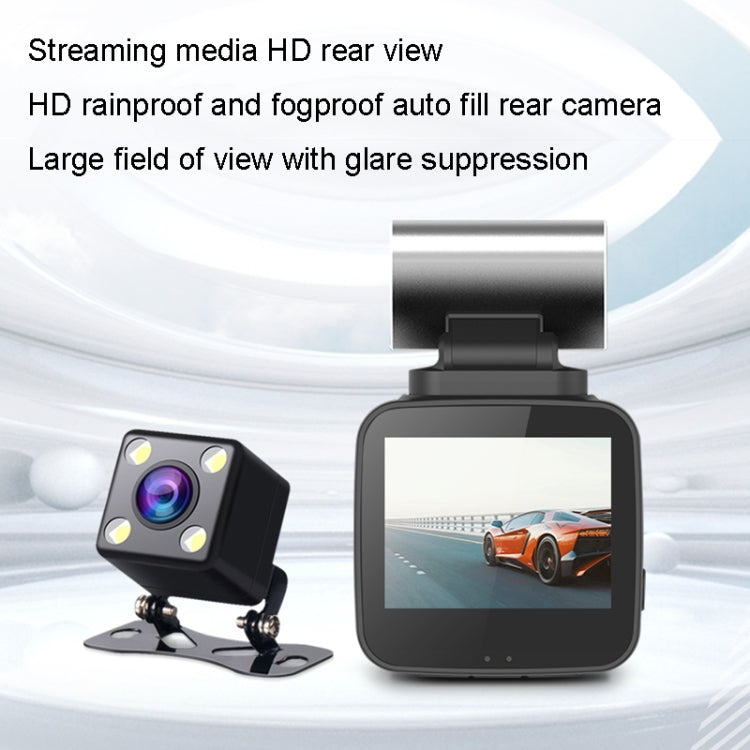 Anytek Q2M 2K Hidden HD Night Vision Dual Lens Driving Recorder, Q2M