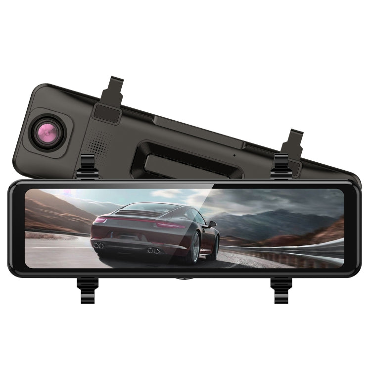 Anytek Q8 4K HD Large Screen Car Recorder Double Record Reversing Image Rear View Mirror Night Vision Recorder, Q8