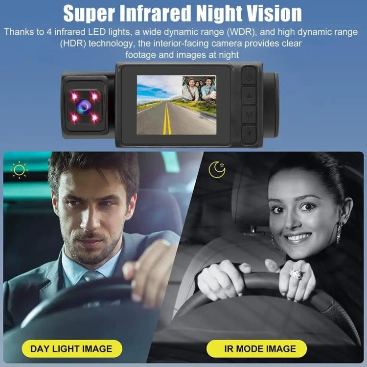 2 Inch Screen 3-Record 1080P Driving Recorder, G12