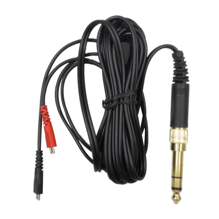 For Sennheiser HD25 / HD560 / HD540 / HD480 / HD430 / HD250 Headset Audio Cable, ZS0093 Left Long Right Short, ZS0093 Two Sides Equivalent