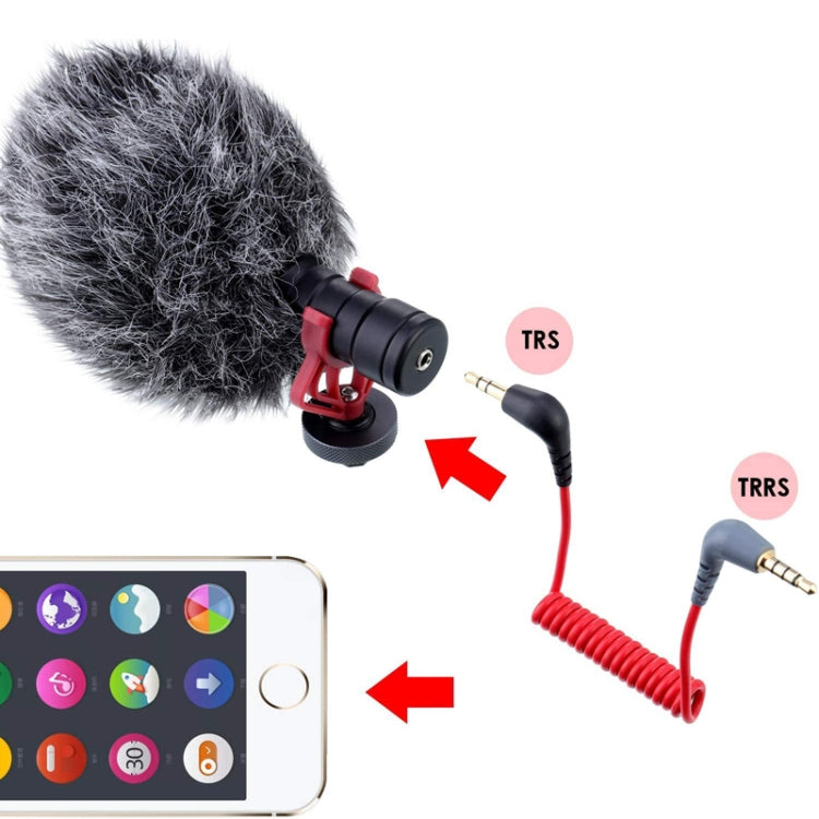 Wireless Lavalier Microphone Cable, For BOYA / RODE SC7 TRS to TRRS, For BOYA / RODE SC2 TRS to TRS