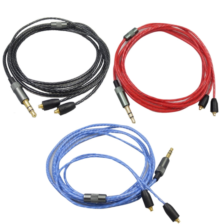 For Shure MMCX / SE215 / SE425 / SE535 / SE846 / UE900 / Waston Headset Cable, ZS0073 Red, ZS0073 Blue, ZS0073 Black