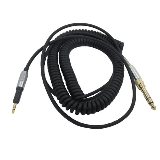 For ATH-M50X / M40X / M70X Spring Headset Audio Cable AUX 2.5mm Head, ZS0246