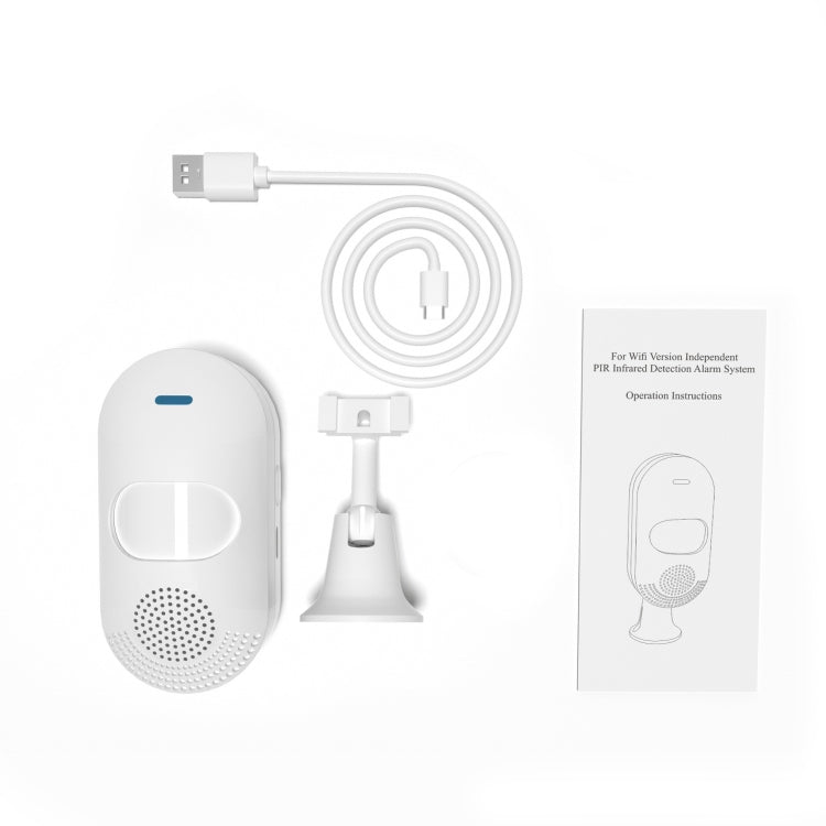 TUYA APP Control  Wireless PIR Motion Sensor Alarm WiFi Motion Detector, Tuya  WiFi