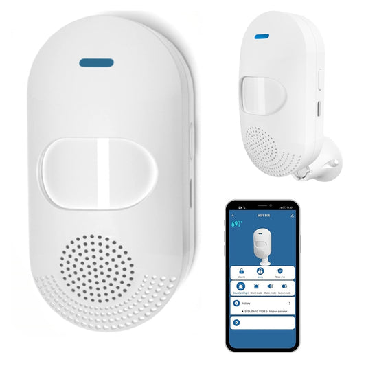 TUYA APP Control  Wireless PIR Motion Sensor Alarm WiFi Motion Detector, Tuya  WiFi