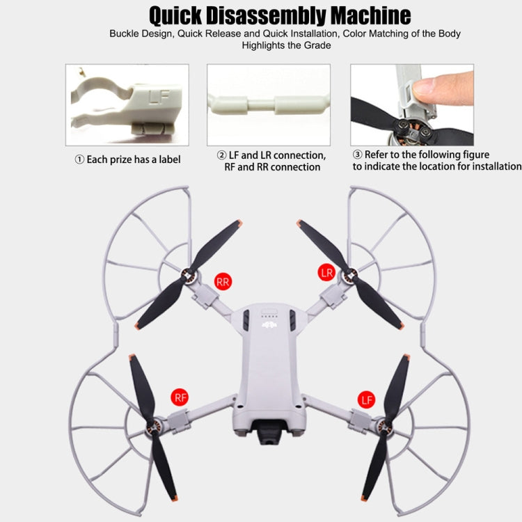 Propeller Blades Anti Collision Protection Ring, For DJI MINI 3 Pro