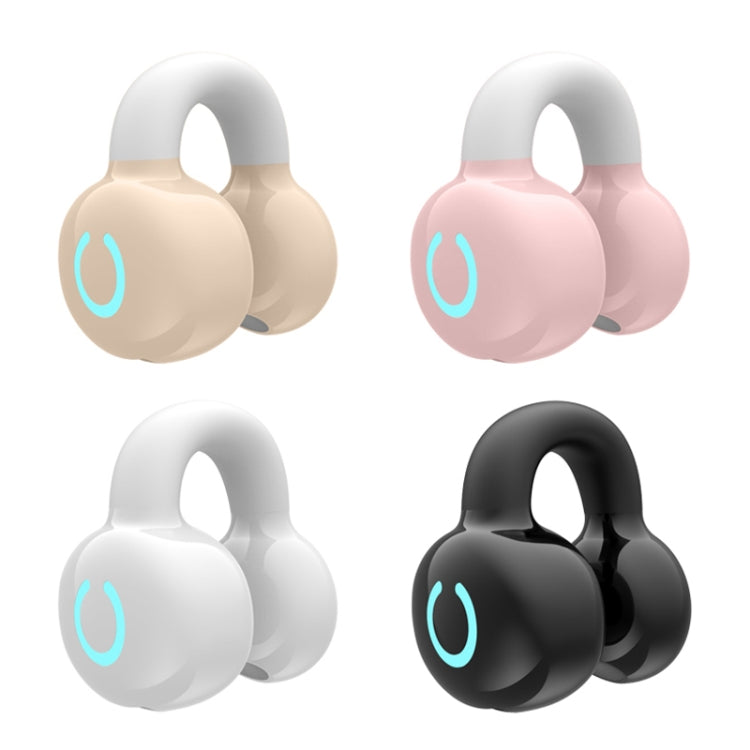 Single Ear Stereo Ear Clamp Type Bone Conduction Bluetooth Earphone, YX08 (Black), YX08 (White), YX08 (Pink), YX08 (Skin Color)