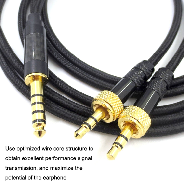 For Sony MDR-Z7 / MDR-Z1R / MDR-Z7M2 Headset Upgrade Cable, 3.5mm Stereo Head, 2.5mm Balance Head, 4.4mm Balance Head