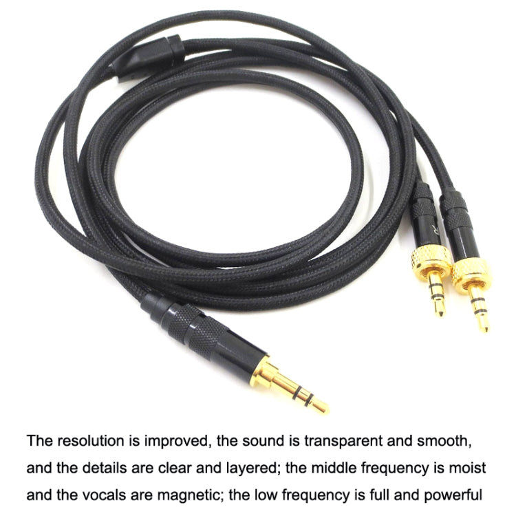 For Sony MDR-Z7 / MDR-Z1R / MDR-Z7M2 Headset Upgrade Cable, 3.5mm Stereo Head, 2.5mm Balance Head, 4.4mm Balance Head