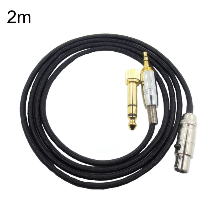 For K240 / K141 / K271 / K702 / Q701 / K712 Headphone Cable Mini Cartoon Head Upgrade Line, 1.2m, 2m